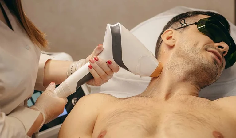 Painless Hair Removal for Men with Smart Diode Ice Laser